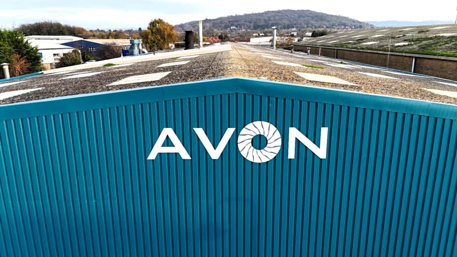 Avon Specialty Metals custom building sign